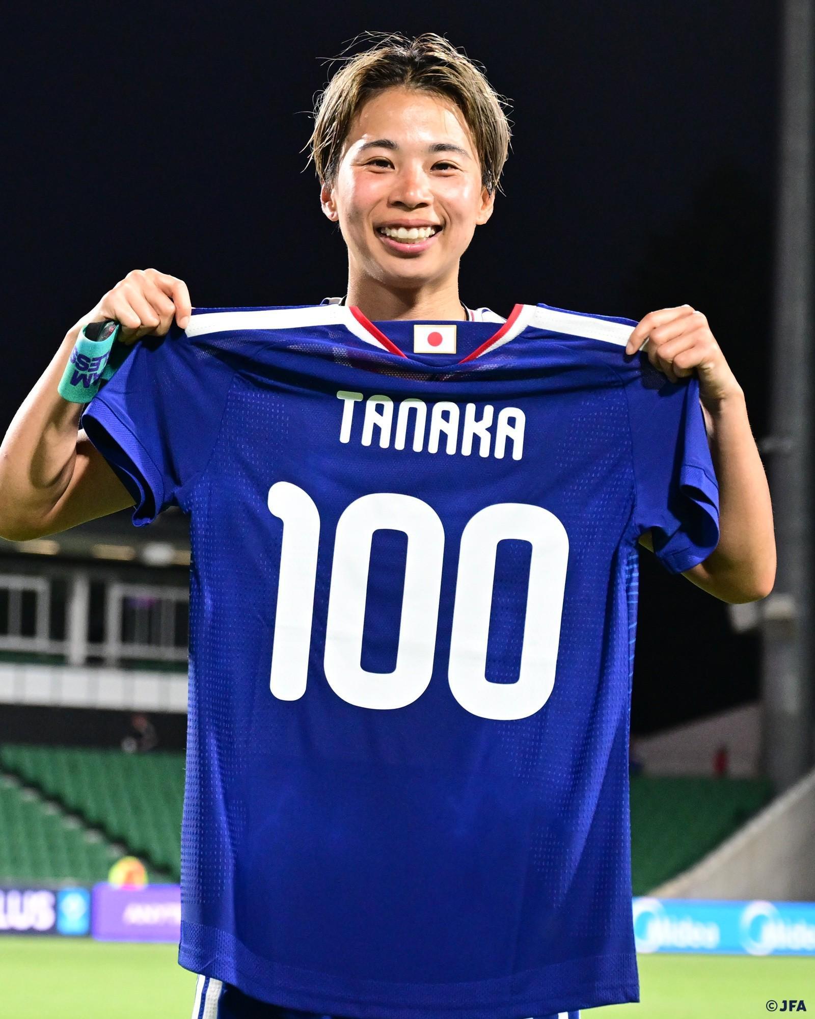 盛世娱乐登录入口-日本女足国脚田中美南达成国家队百场里程碑，共打进46球